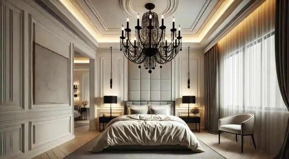 Hang-a-Black-Chandelier-for-Drama Hang a Black Chandelier for Drama