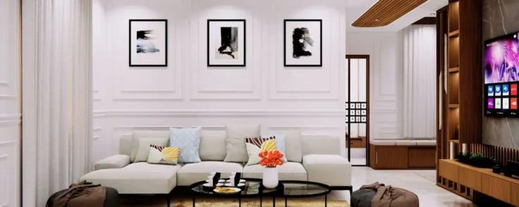 Dark Trim Light Walls Ideas