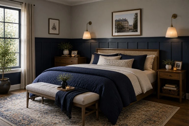 Two-Tone With Lower Wood Panels