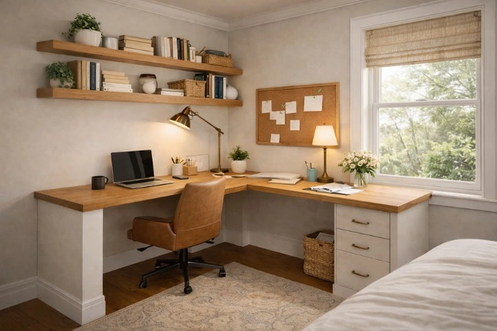 corner office nook