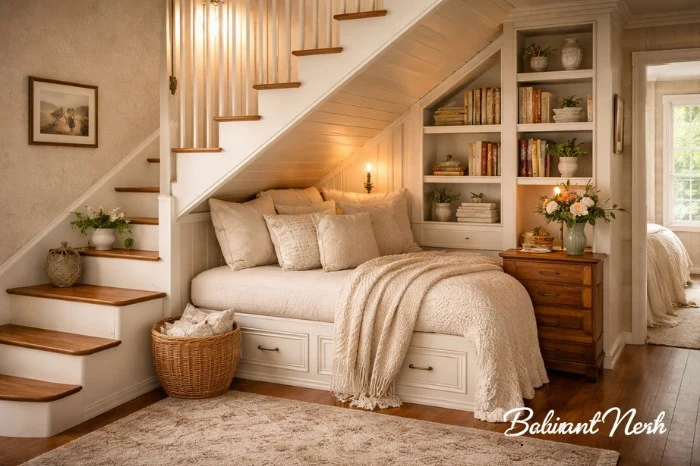 Under-Stair Bedroom Nook
