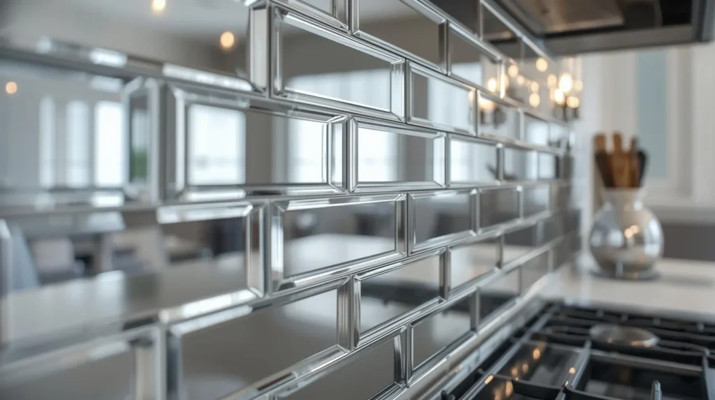 Mirror Glass Subway Tiles