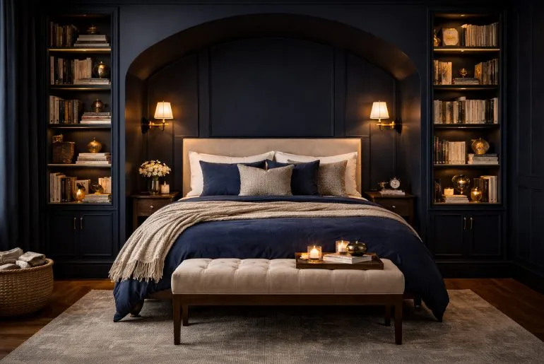 Library-Core Bedroom