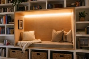 The “Inside the Bookshelf” Cubby