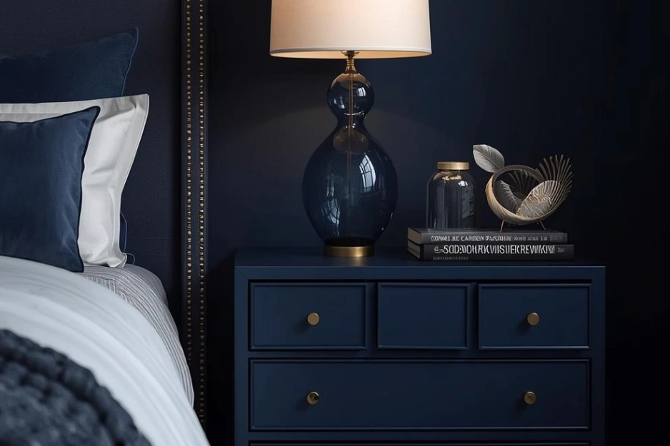 navy blue bedding sets